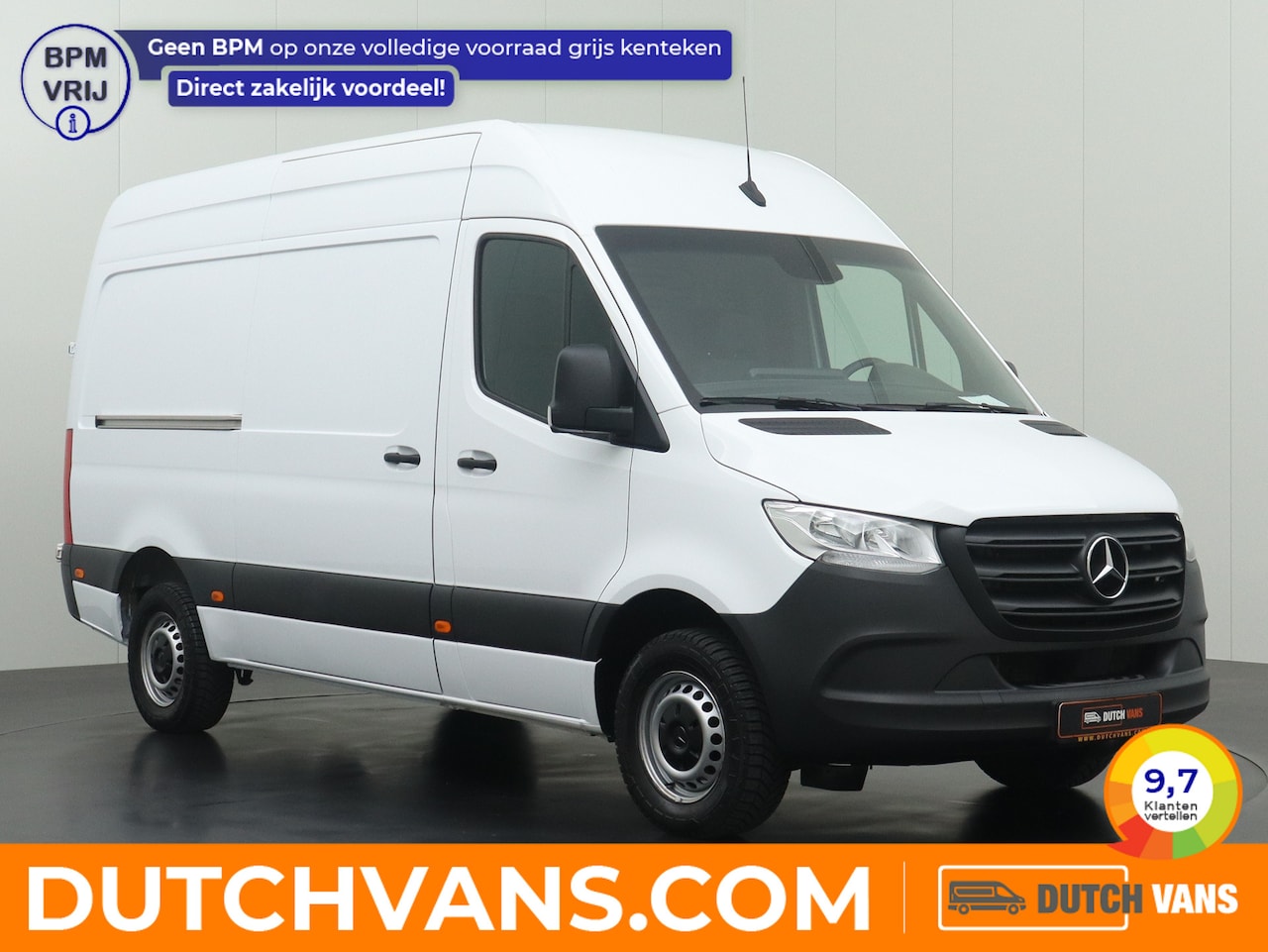 Mercedes-Benz Sprinter - 317CDI 9G-Tronic Automaat L2H2 | 2800Kg Trekhaak | Multimedia Touchscreen met Camera | Air - AutoWereld.nl