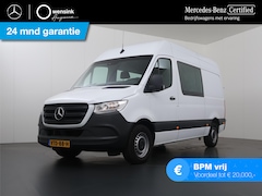 Mercedes-Benz Sprinter - 315 CDI | Aut. | L2 H2 | Dubbele Cabine | Airco | Cruise Control | 6-zits | Parkeercamera