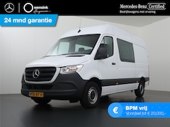 Mercedes-Benz Sprinter - 315 CDI | Aut. | L2 H2 | Dubbele Cabine | Airco | Cruise Control | 6-zits | Trekhaak 2800k