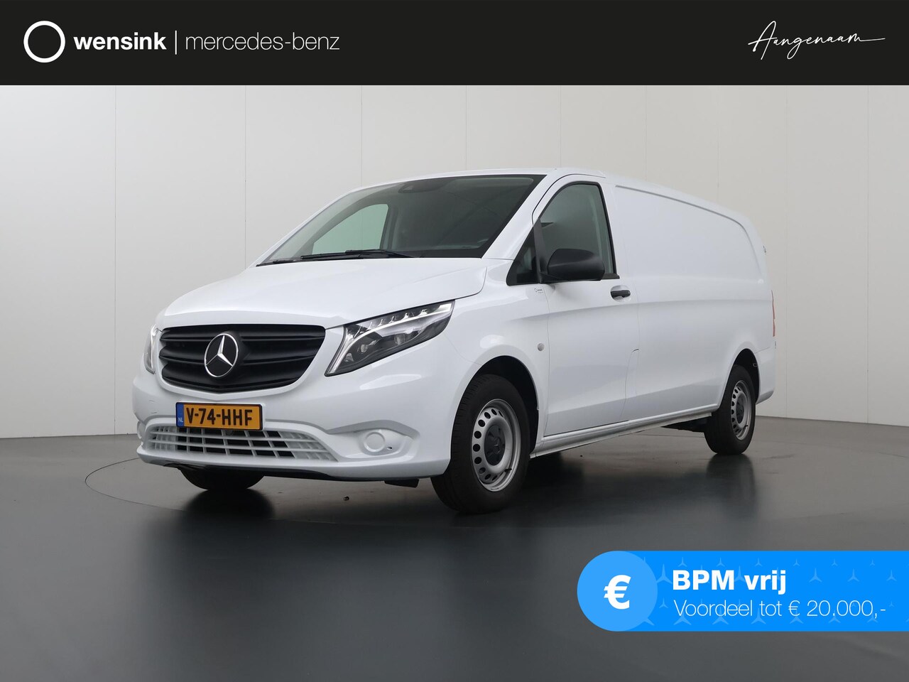 Mercedes-Benz Vito - 116 CDI | XL L3 | Aut. | LED koplampen | Trekhaak | Parkeercamera | 3-zits | Certified | - AutoWereld.nl