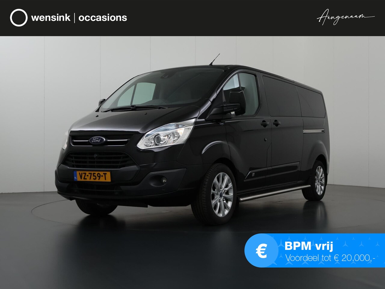 Ford Transit Custom - 290 2.2 TDCI L2H1 | Anniversary | Dubbele Cabine | LM Velgen | Schuifdeur L+R | 5-zits | L - AutoWereld.nl