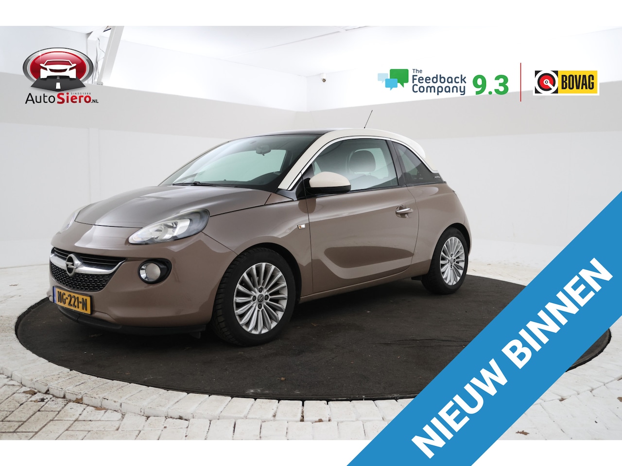 Opel ADAM - 1.2 Glam Panorama!, lmv, Airco - AutoWereld.nl