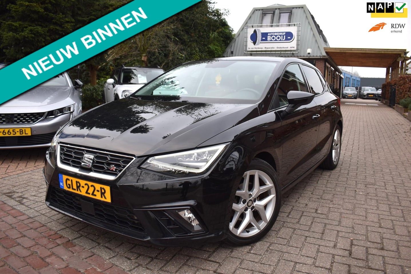 Seat Ibiza - 116 PK TSI FR Business Intense CRUISE/NAVI/AIRCO-ECC/XENON/BLUETOOTH/6 BAK/LMW 17"/USB - AutoWereld.nl