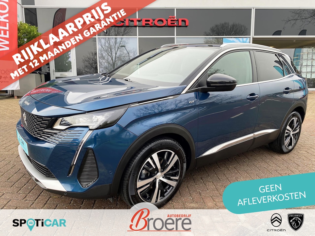 Peugeot 3008 - 1.2 Turbo 130pk EAT8 Automaat GT | keyless, adaptive cruise, lane keeping system, dodehoek - AutoWereld.nl