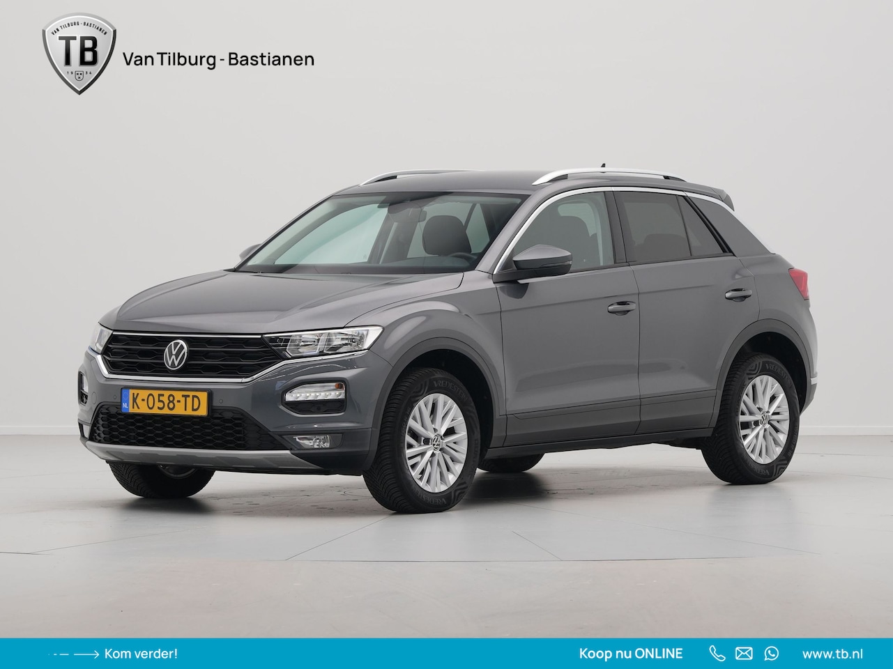 Volkswagen T-Roc - 1.5 TSI 150pk DSG Style Business Navigatie Camera Acc Clima - AutoWereld.nl