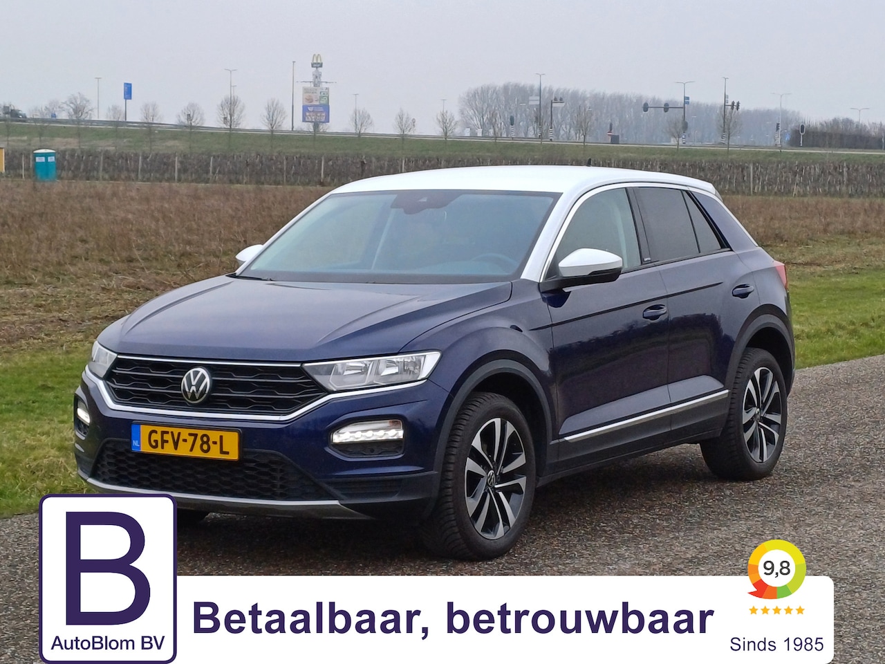 Volkswagen T-Roc - 1.5 TSI Sport United /Park V+A/Add Cruise/Stoel+stuur verw/Navi/Carplay/ - AutoWereld.nl