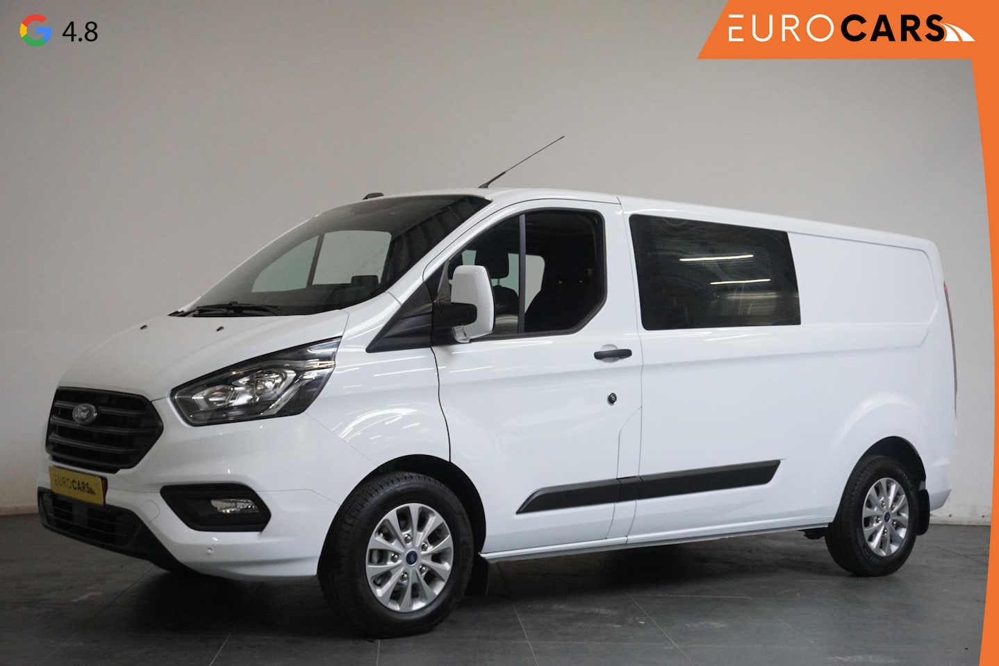 Ford Transit Custom - 300 L2H1 Trend Dubbele Cabine Automaat Airco Bluetooth Cruise Control Navi Trekhaak - AutoWereld.nl