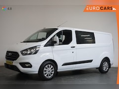 Ford Transit Custom - L2H1 Automaat Dubbele cabine Trend Navi Trekhaak Cruise Control Parkeersensoren Airco Blue