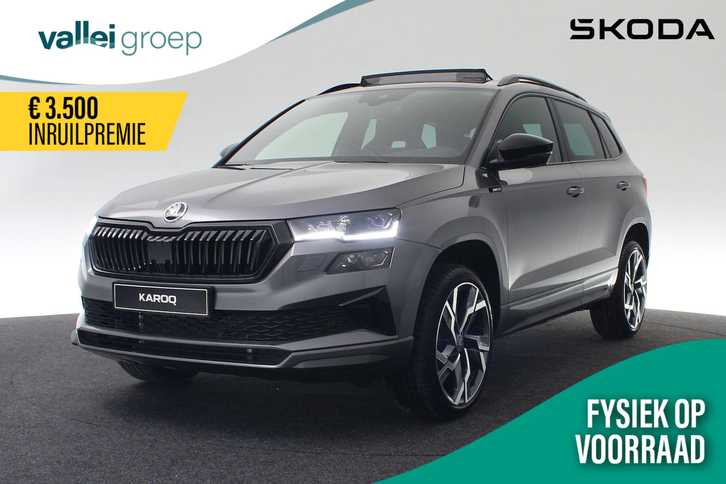 Skoda Karoq - Sportline Business 1.5 TSI 110 kW / 150 pk DSG | Panoramadak | Full LED | Camera | Trekhaa - AutoWereld.nl