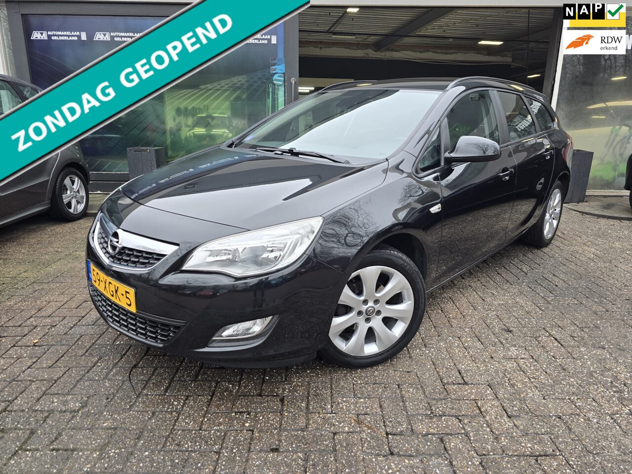 Opel Astra Sports Tourer - 1.4 Edition | 2E EIGENAAR | 12 MND GARANTIE | NL AUTO | AIRCO | LMV | NAVI | CRUISE | - AutoWereld.nl