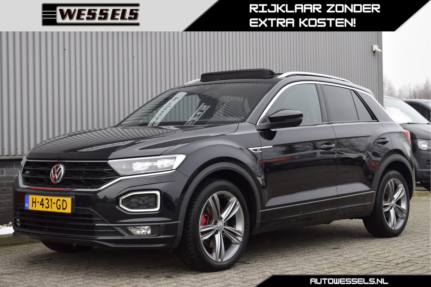 Volkswagen T-Roc - 1.5 TSI Sport Business R-line Panorama, Virtual cockpit, Carplay, PDC, Adaptive cruise, Be - AutoWereld.nl