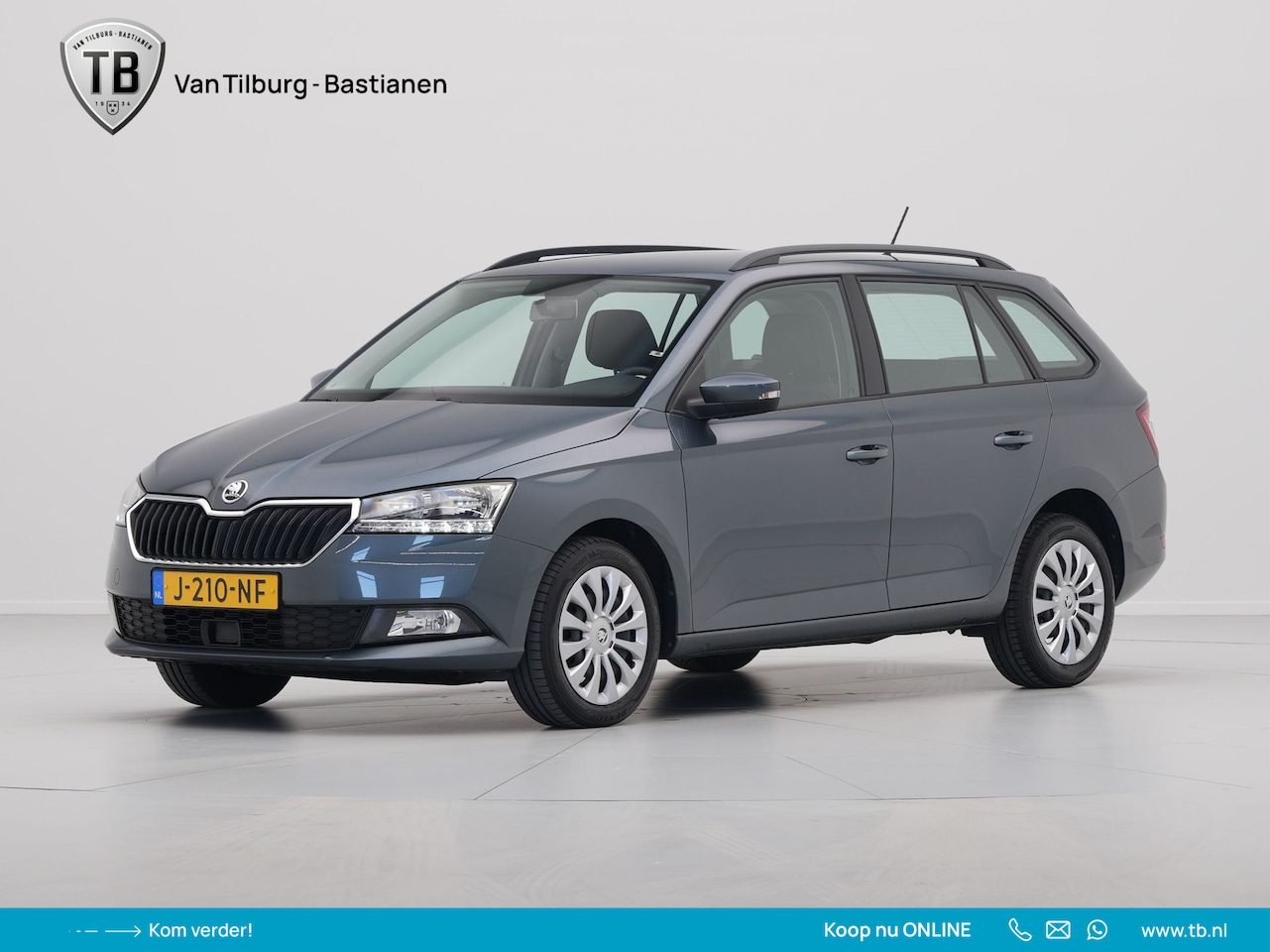 Skoda Fabia Combi - 1.0 TSI Ambition Navi via App Cruise Pdc Metallic - AutoWereld.nl