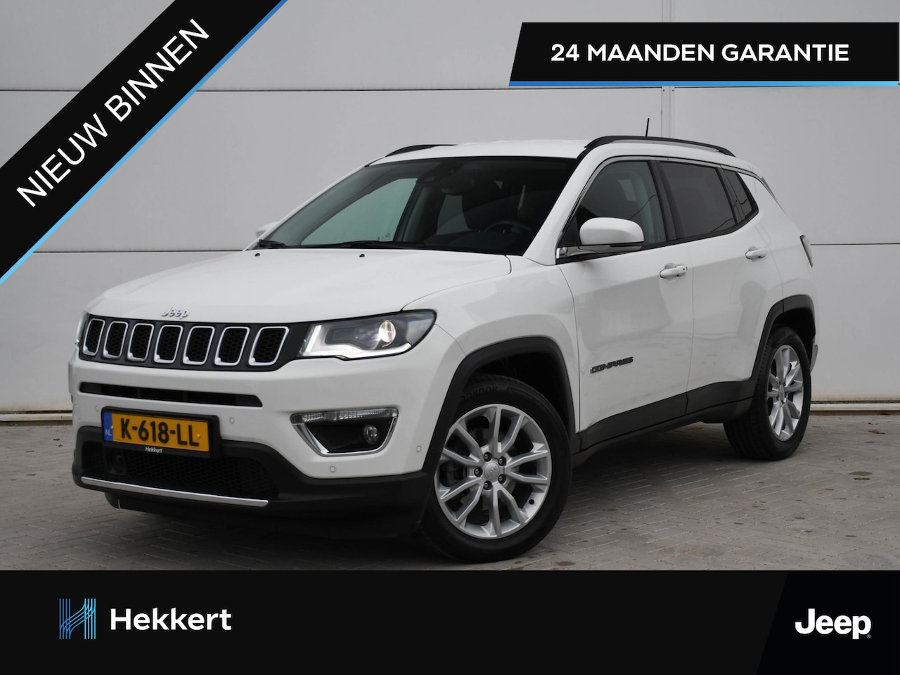 Jeep Compass - Limited 1.3T 130pk NAVI | CRUISE | CLIMA | KEYLESS ENTRY | LANE DEPARTURE WARNING | CAMERA - AutoWereld.nl