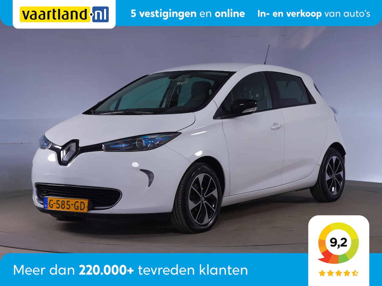 Renault Zoe - R240 Intens Koop accu [ Airco cruise camera lichtmetaal ] - AutoWereld.nl