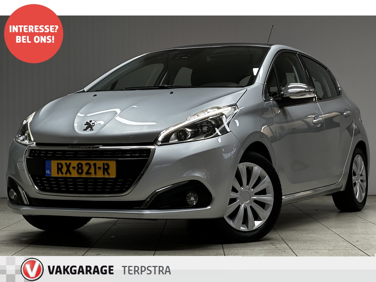 Peugeot 208 - 1.2 PureTech Premium/ Panorama-Dak/ Camera/ Apple + Android/ DAB+/ Navi/ Airco/ Cruise/ El - AutoWereld.nl