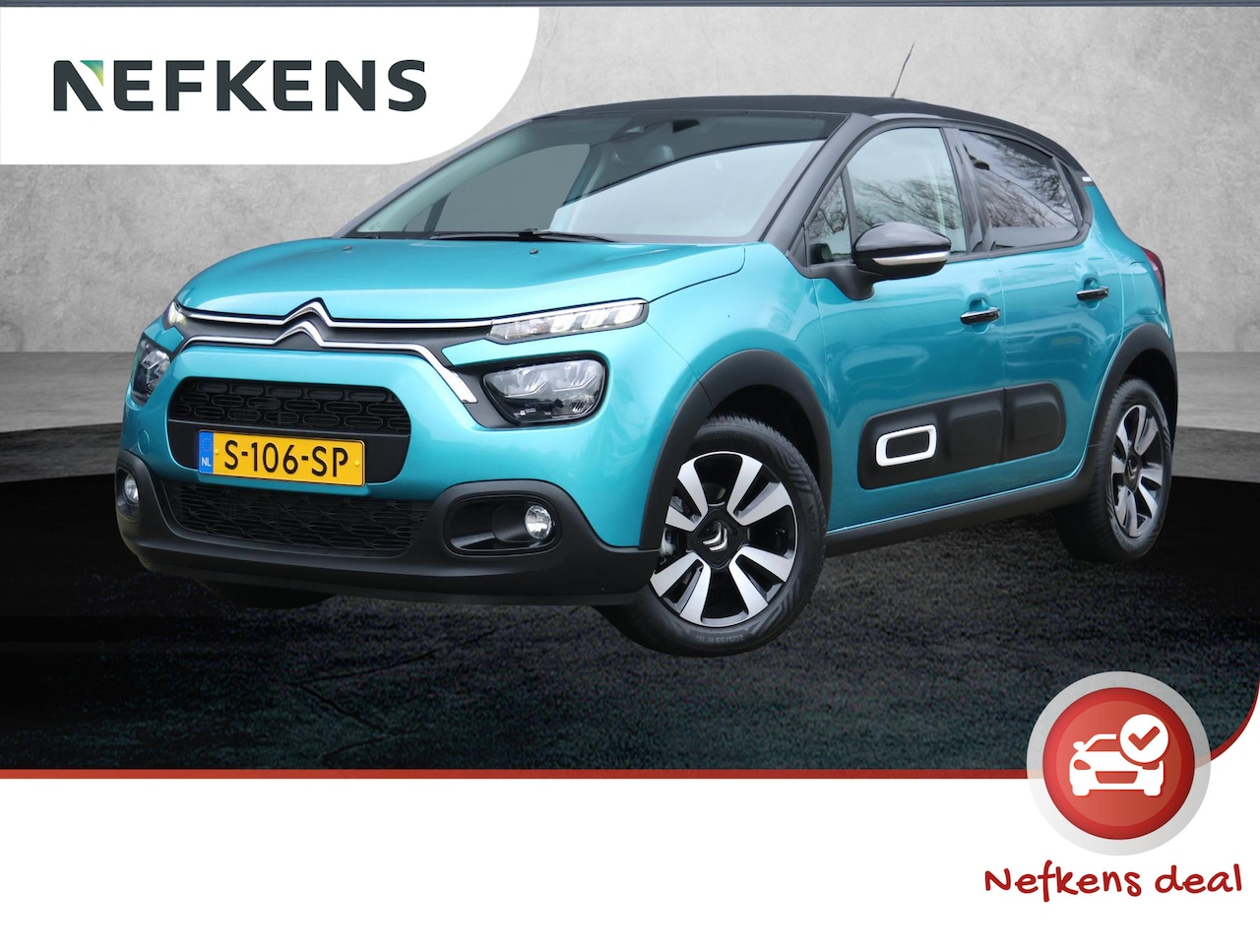 Citroën C3 - 1.2 110 pk Automaat Feel Edition | Keyless Entry | Climate control | Navigatie | Lichtmeta - AutoWereld.nl