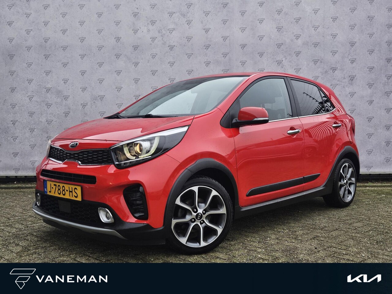 Kia Picanto - 1.0 T-GDI X-Line 100 PK | 16 Inch LMV | Cruise | Stoel- en Stuurverwarming | Leder | Hoge - AutoWereld.nl