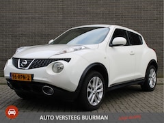 Nissan Juke - 1.6 Tekna Cruise/Climate control, Trekhaak, Navigatie, LM velgen, Radio CD, Camera, Voorst