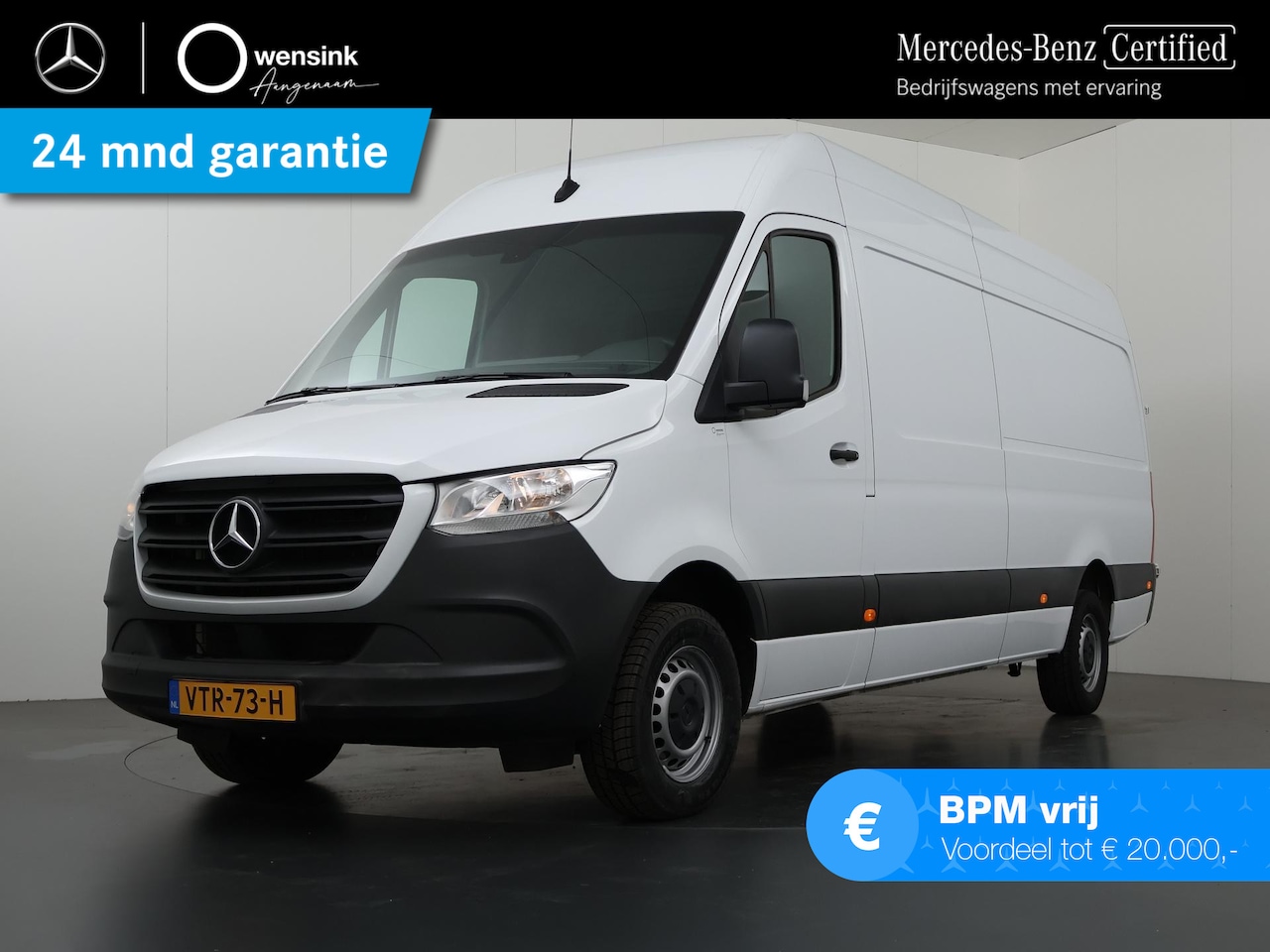 Mercedes-Benz Sprinter - 315 CDI L3 H2 | Aut. | 3500 KG AHW | Cruise Control | Airco | Multimedia | Bluetooth | Cer - AutoWereld.nl