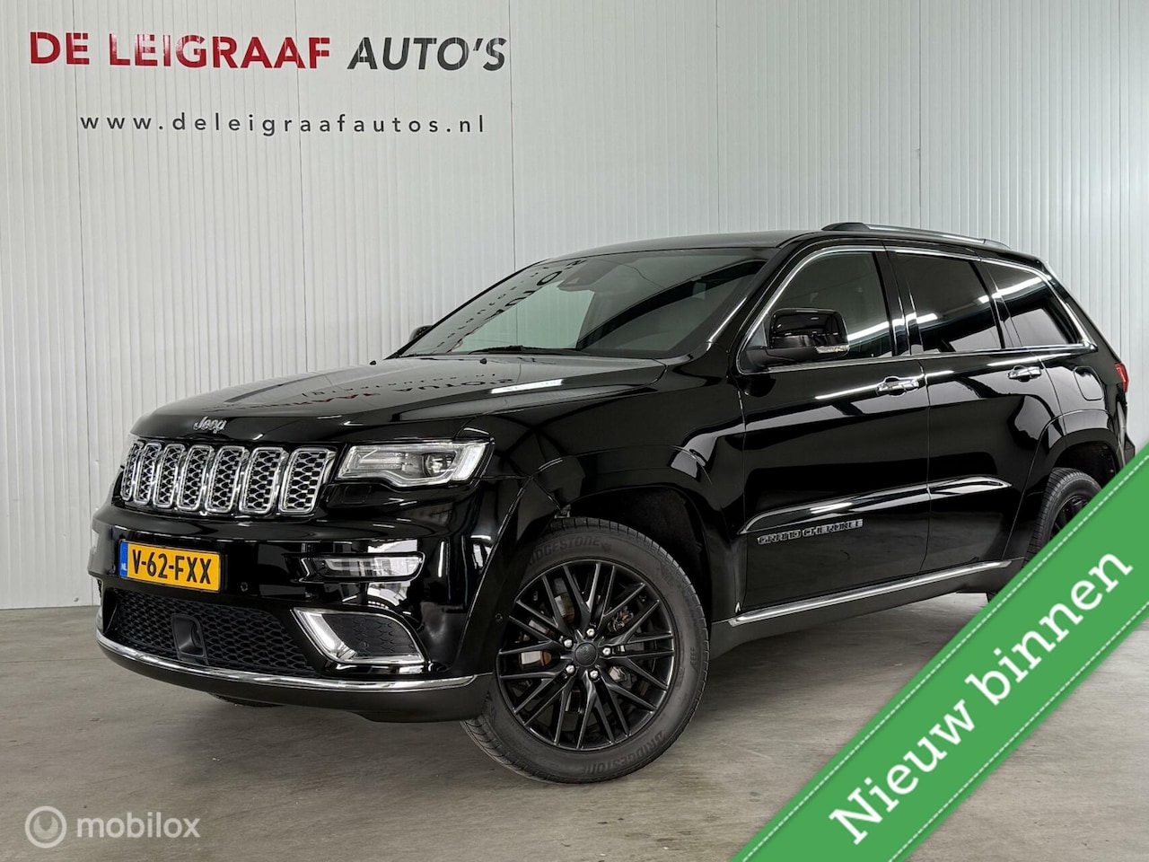 Jeep Grand Cherokee - 3.0 CRD Aut Summit [grijs kent] 12-2018 - AutoWereld.nl