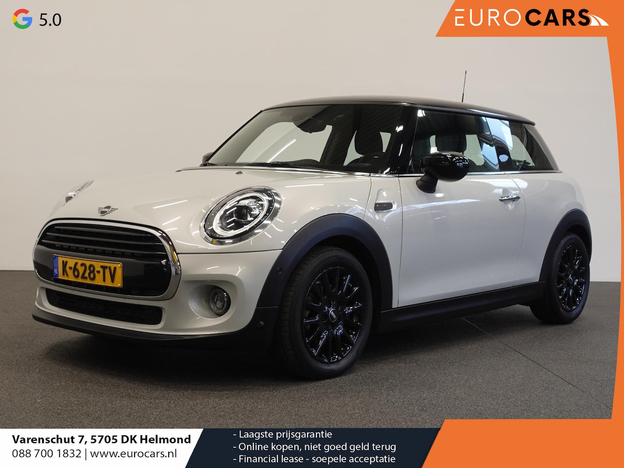 MINI Cooper - Mini 1.5 Chili Airco Navi Carplay PDC VA Adaptive Cruise Control Full LED koplampen Virtua - AutoWereld.nl