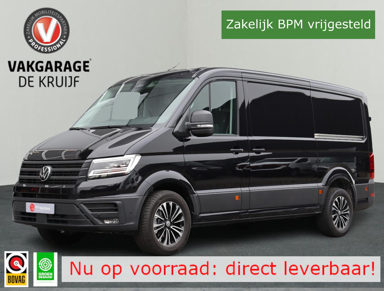 Volkswagen Crafter - 35 2.0 TDI L3H2 Exclusive | Facelift | 2x schuif | ACC | Achteruitrijcamera! - AutoWereld.nl