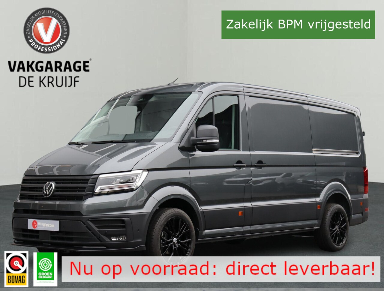 Volkswagen Crafter - 35 2.0 TDI L3H2 Exclusive | Facelift 2x schuif | ACC | Camera! - AutoWereld.nl