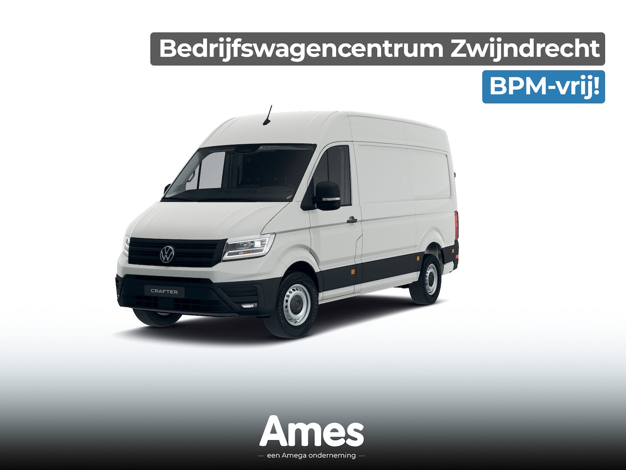 Volkswagen Crafter - 35 2.0 TDI L3H3 Highline 140 Pk Automaat | Trekhaakvoorbereiding | App-Connect | 3 Zits - AutoWereld.nl