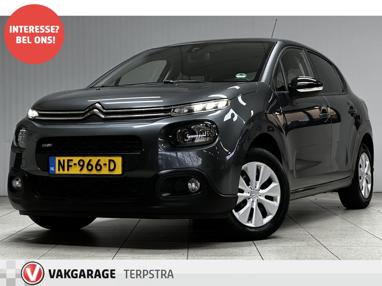 Citroën C3 - 1.2 PureTech Feel 105g/ Trekhaak/ Lane-Assist./ Navi/ Clima/ Cruise/ Elek. pakket/ Isofix/ - AutoWereld.nl