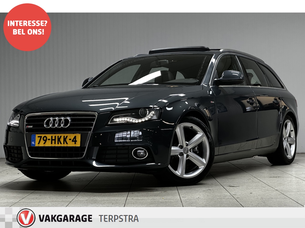 Audi A4 Avant - 2.0 TFSI S-Line!/ Trekhaak/ Panorama-Dak/ 18'' LMV/ Navi/ Stoelverw./ Leder-Alcantara!/ Zw - AutoWereld.nl