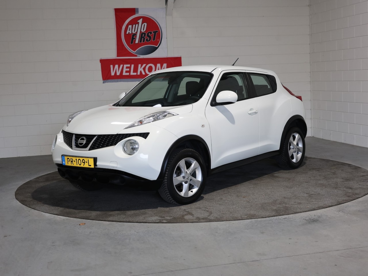 Nissan Juke - 1.6 Visia 1.6 Visia, Airco, Boekjes, Dab Radio blue tooth, Hoge instap, Lichtmetalen velgen, Isofix - AutoWereld.nl