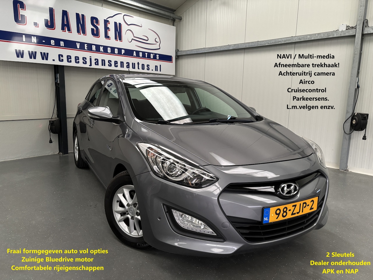 Hyundai i30 - 1.6 GDI i-Vision VOL OPTIES !! - AutoWereld.nl