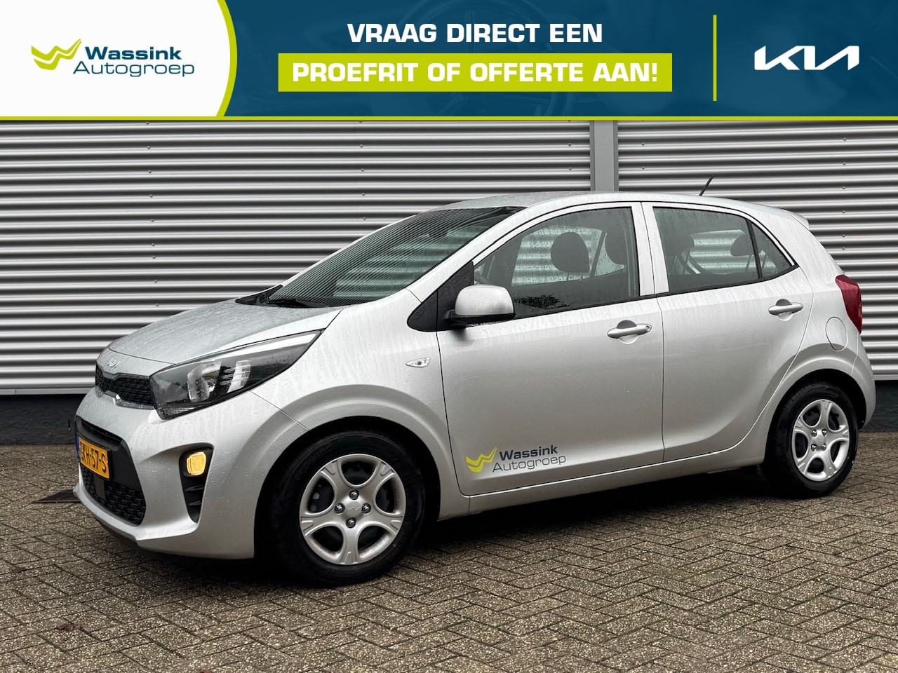 Kia Picanto - 1.0 DPi 67pk 4-zits ComfortLine | Bluetooth | Cruise Control | Airco | - AutoWereld.nl