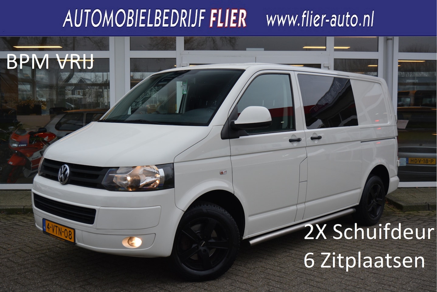 Volkswagen Transporter - 2.0 TDI L1 DC Comfortline Plus | Cruise | Trekhaak | 2X SD | BPM VRIJ - AutoWereld.nl