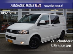 Volkswagen Transporter - 2.0 TDI L1 DC Comfortline Plus | Cruise | Trekhaak | 2X SD | BPM VRIJ