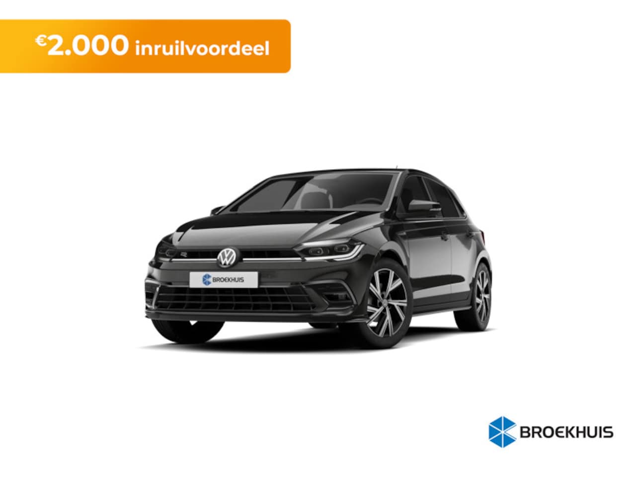 Volkswagen Polo - 1.0 TSI 95 5MT R-Line Edition Inclusief €2000,- inruilvoordeel + €1000,- korting || 'App-C - AutoWereld.nl