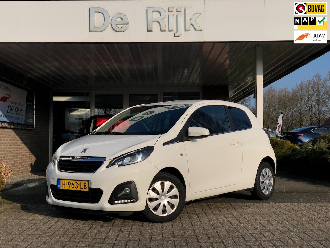 Peugeot 108 - 1.0 e-VTi Active | Airco, El. Ramen, Bluetooth, AUX | Dealeronderhouden | NAP | - AutoWereld.nl