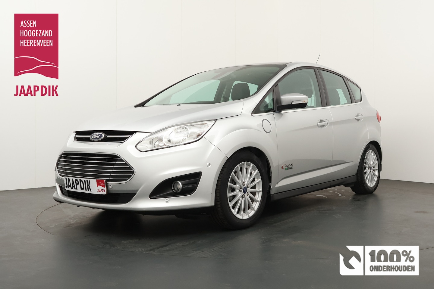 Ford C-Max - BWJ 12-2015 2.0 PI Hybrid185pk Titanium+ | NWE APK | PANO | LEER | CAMERA A | CLIMA | NAVI - AutoWereld.nl