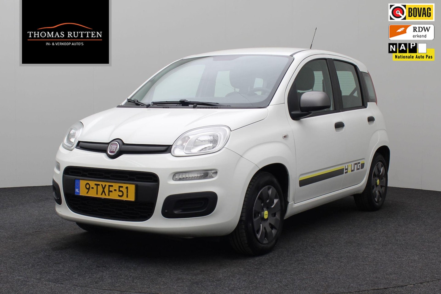 Fiat Panda - 0.9 TwinAir Young 2014 NAP | Airco | Elektrische ramen | Radio CD USB | Centrale vergrende - AutoWereld.nl