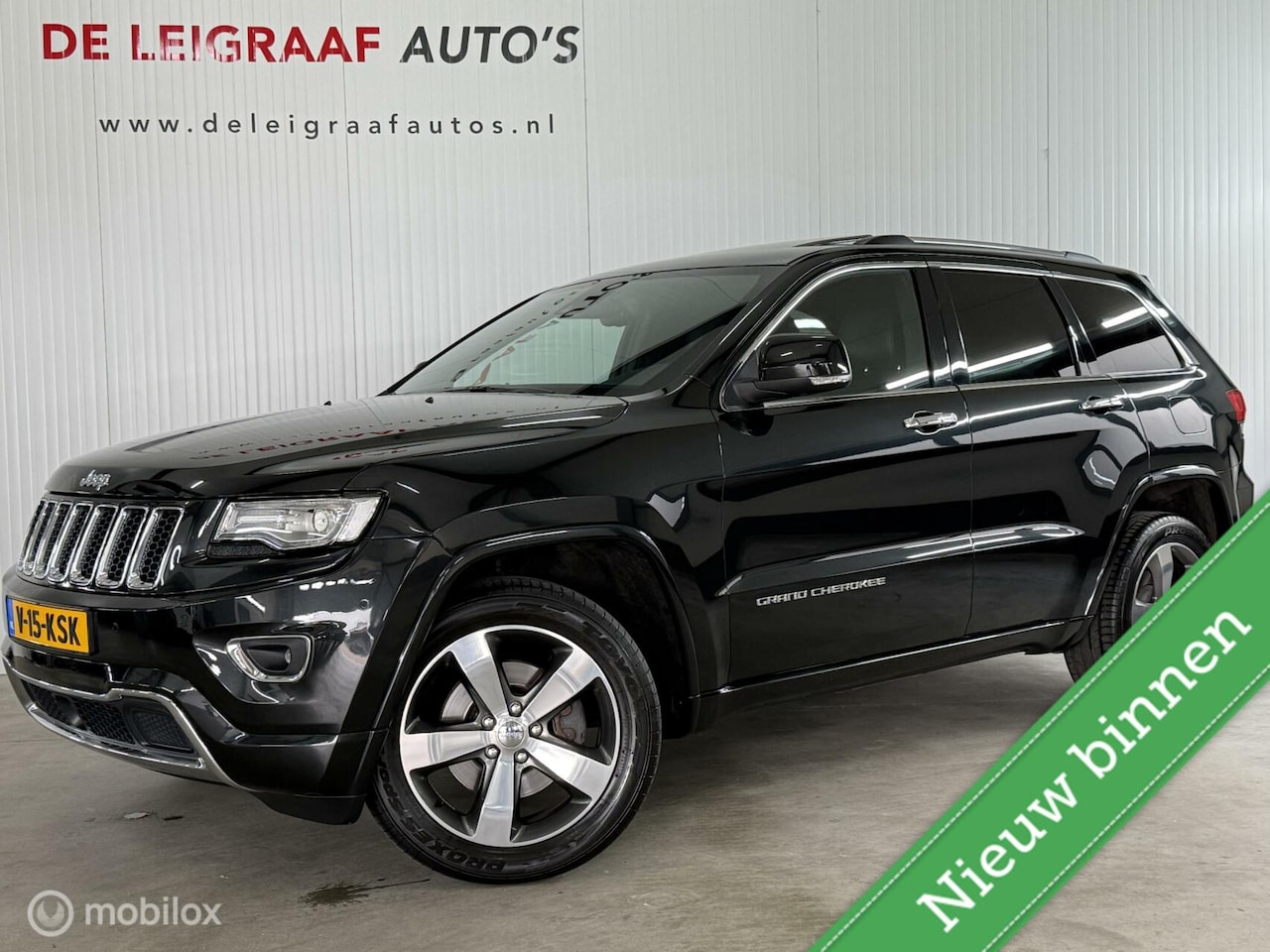 Jeep Grand Cherokee - 3.0 CRD Overland Aut [grijs kenteken] - AutoWereld.nl