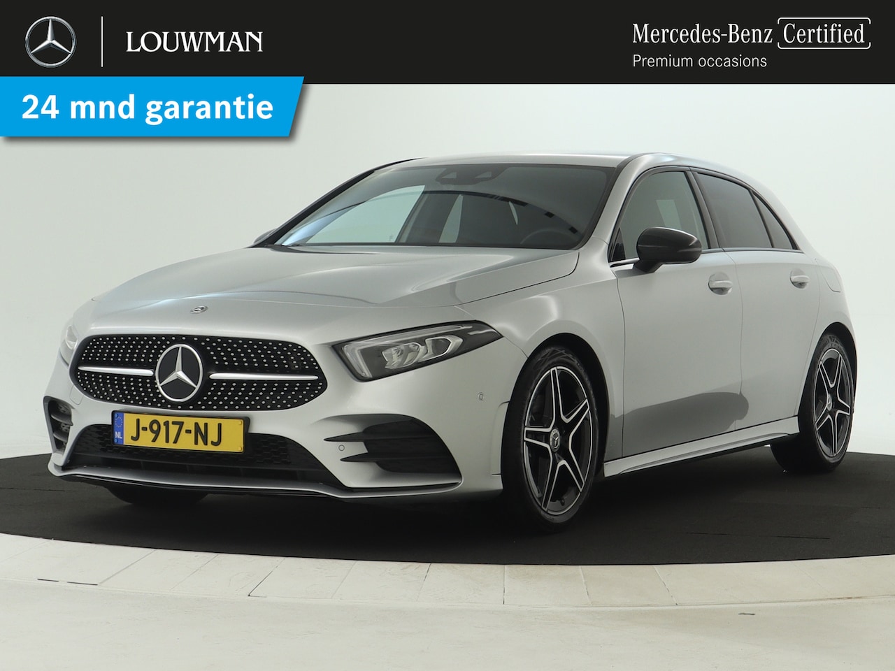 Mercedes-Benz A-klasse - 180 Business Solution AMG | AMG Styling | Achteruitrijcamera | Sfeerverlichting | Nightpak - AutoWereld.nl