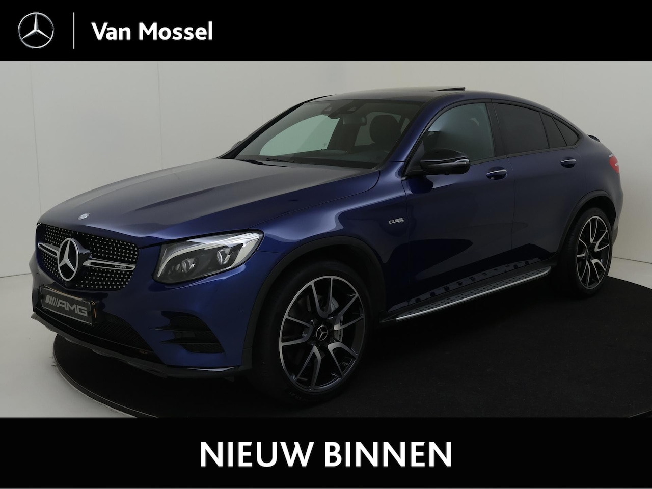 Mercedes-Benz GLC-klasse Coupé - AMG 43 4MATIC Burmester / Memory / Nappa Leder / 360 Camera / Schuifdak / Head-up / Elektr - AutoWereld.nl