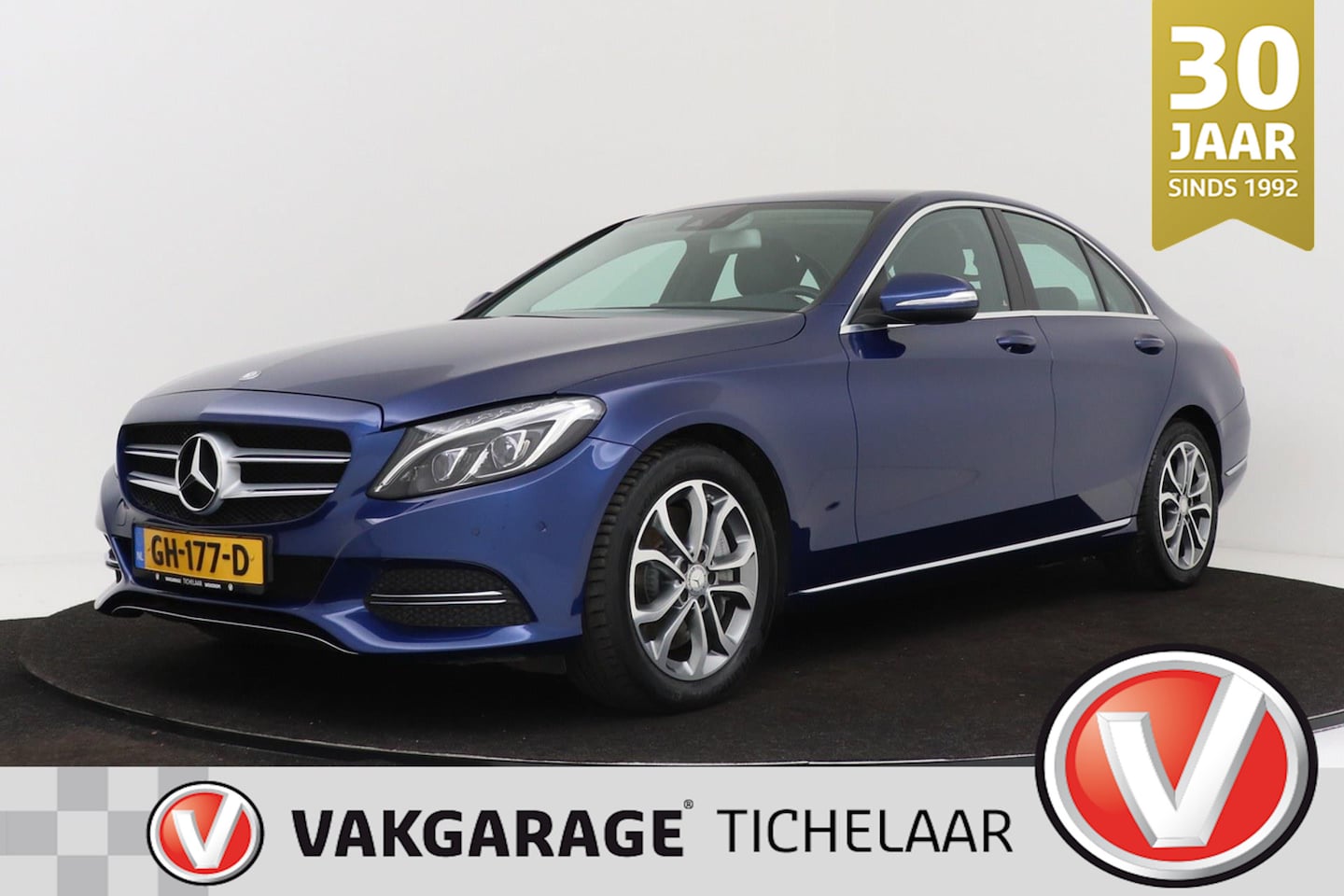 Mercedes-Benz C-klasse - 350 e Lease Edition | Trekhaak | Org NL | Leer | Sportstoelen | Camera | Elek Stoelverstel - AutoWereld.nl