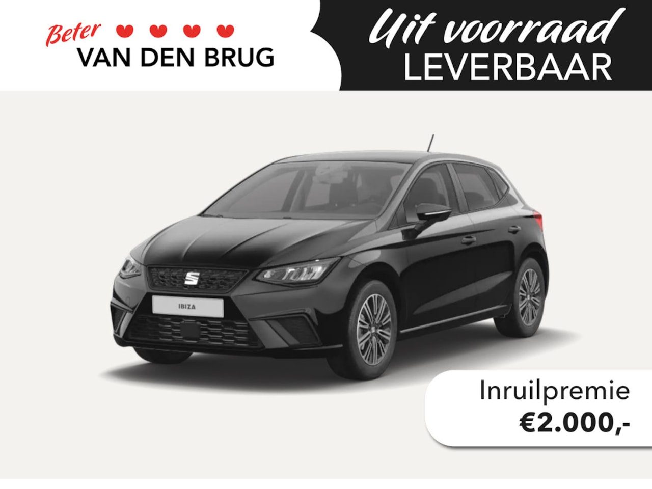 Seat Ibiza - 1.0 TSI Style | 16" Velgen | Cruise Control | Parkeersensoren |  Apple CarPlay / Android A - AutoWereld.nl