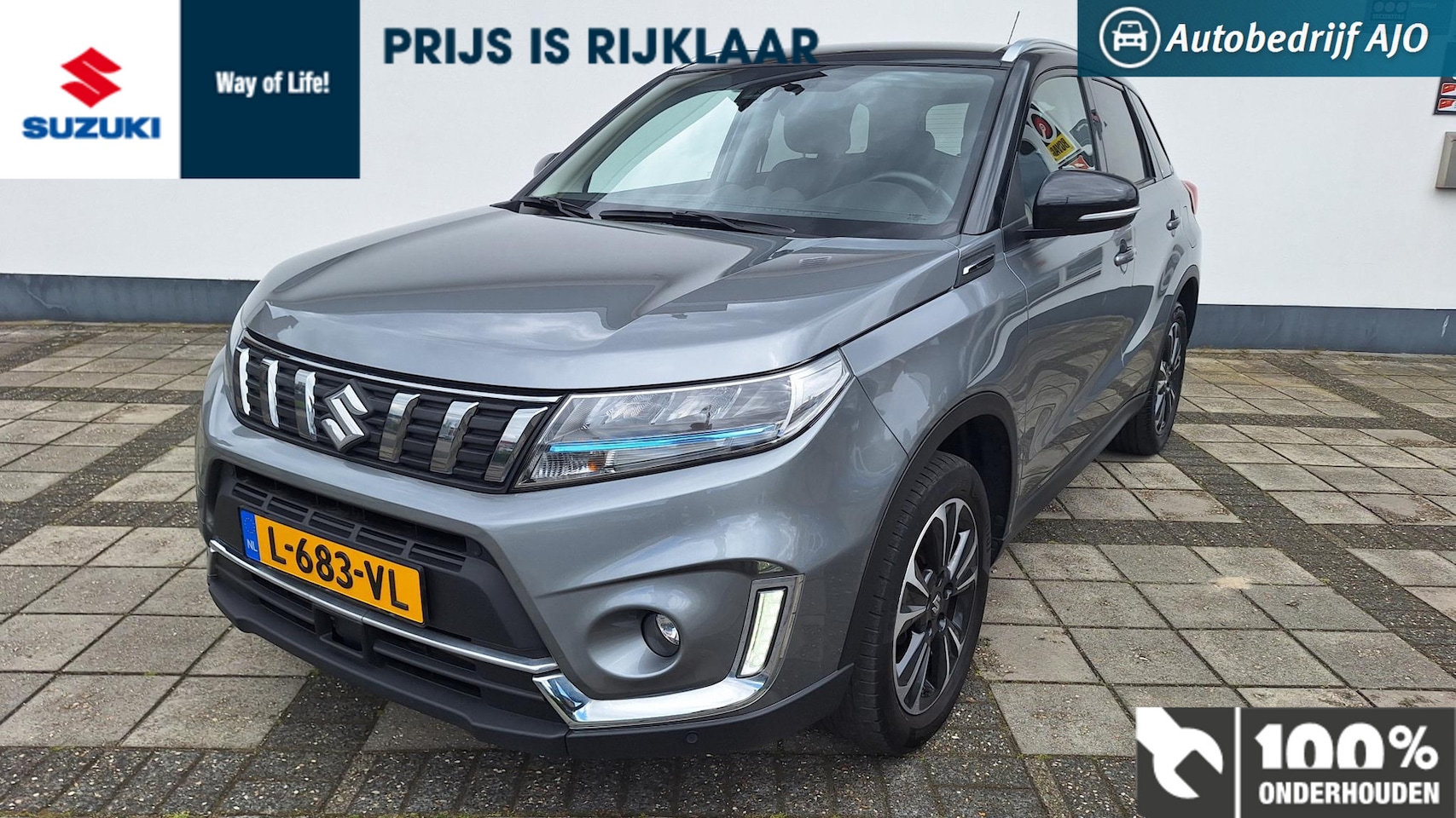 Suzuki Vitara - 1.4 Boosterjet Style Smart Hybrid RIJKLAAR PRIJS - AutoWereld.nl