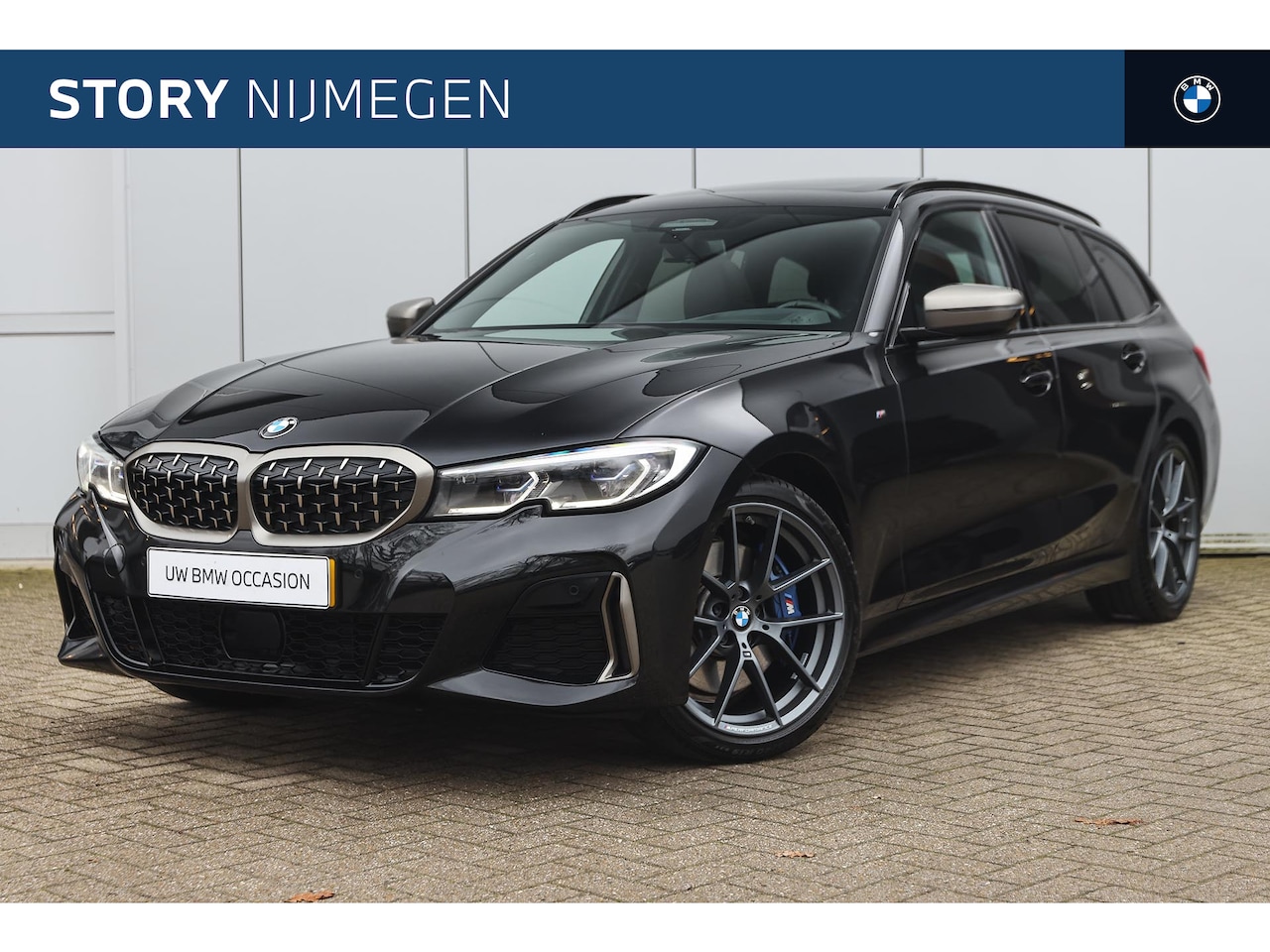 BMW 3-serie Touring - M340i xDrive High Executive Automaat / Panoramadak / Laserlicht / Sportstoelen / Comfort A - AutoWereld.nl