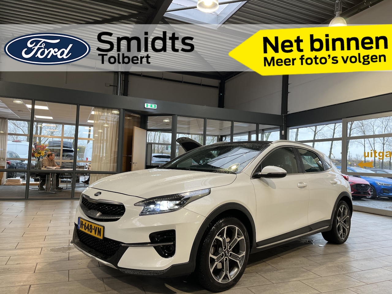 Kia XCeed - 1.4 T-GDi 140 pk DynamicLine | Trekhaak | Camera | LED | 18" | 4 seiz. banden | Navi | Hal - AutoWereld.nl