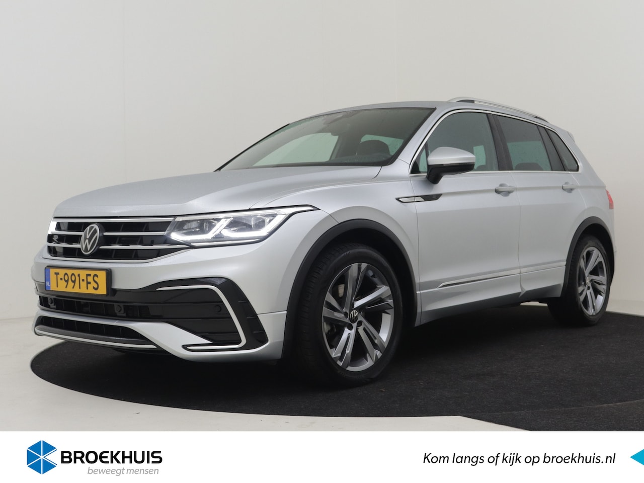 Volkswagen Tiguan - 1.5 TSI 150PK R-Line Business DSG/AUT | Fabrieksgarantie 2027 | Trekhaak 1800KG | Adaptive - AutoWereld.nl