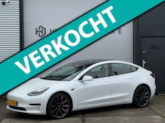 Tesla Model 3 - Performance AWD 75 kWh 88% SOH FSD 462PK