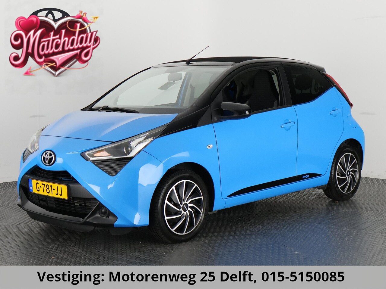 Toyota Aygo - 1.0 VVT-i X CABRIOLET BITONE AUTOMAAT Toyota Aygo 1.0 VVT-i X CABRIOLET  BITONE AUTOMAAT B - AutoWereld.nl